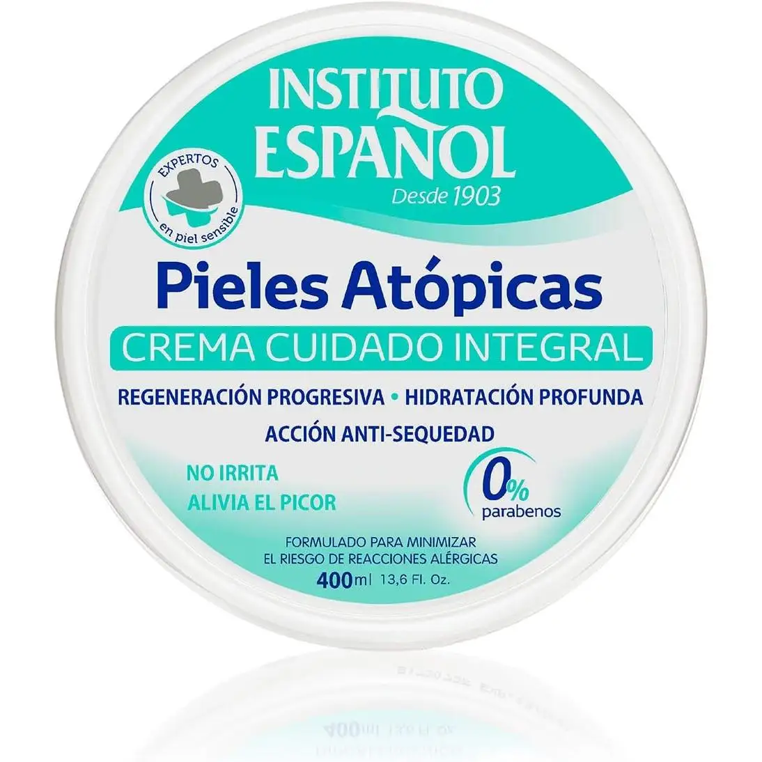 Instituto Español Crema Corporal Cuidado Integral para Piel Atópica, 400ML