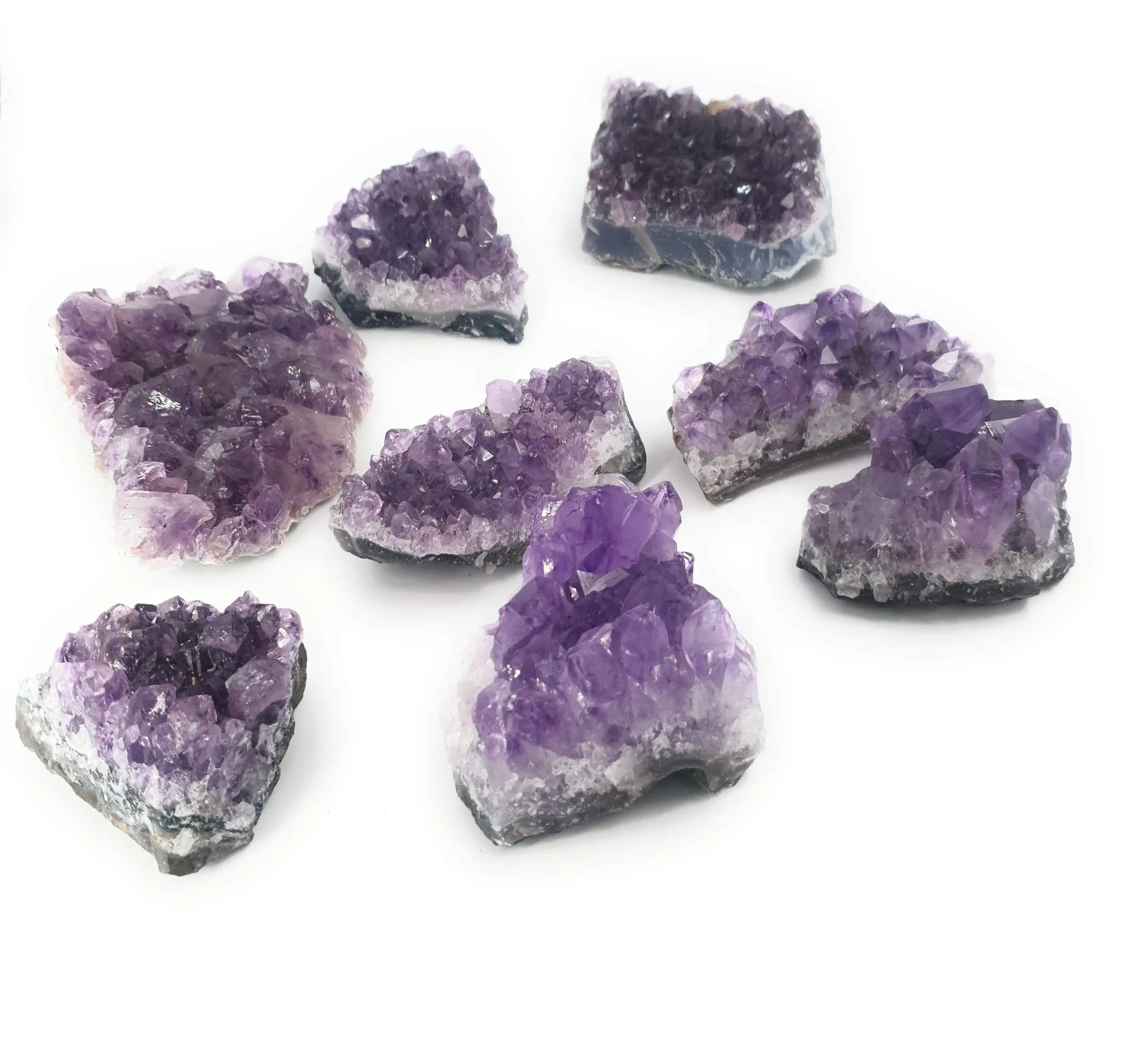 Mini Amethyst Druse Extra Less Quality 60g Gem Geode Crystal Quartz Mineral Drusite