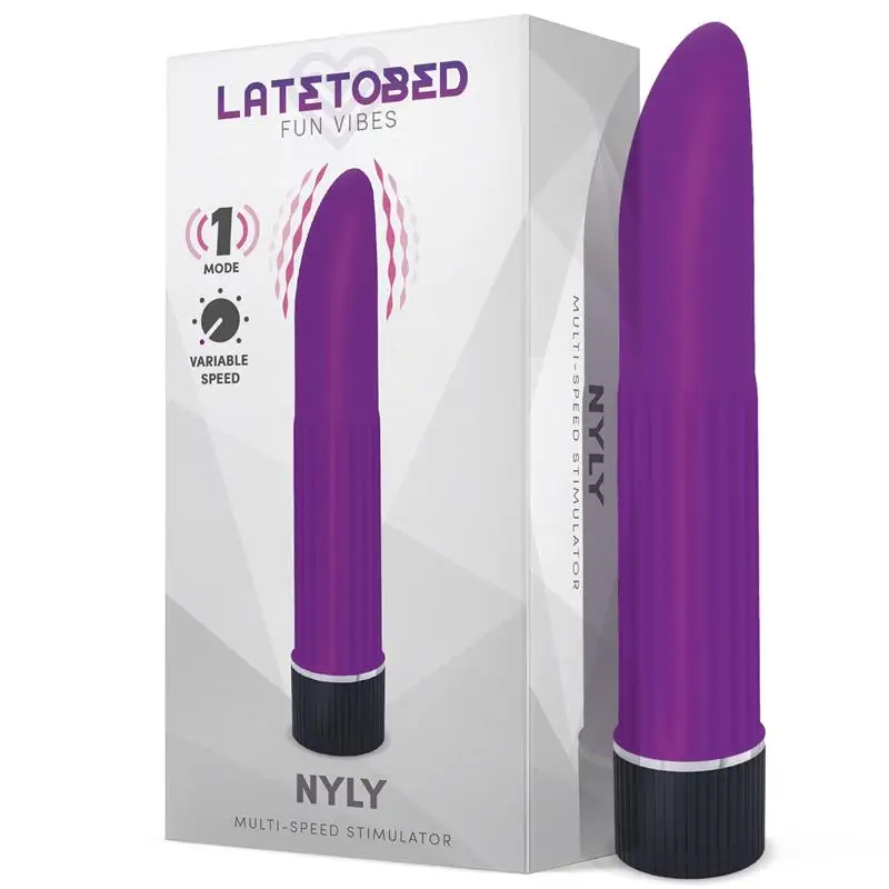 LATETOBED Nily stimulator vibrator MULTI-speed purple DILDO sex toys DILDO DILDO DILDO