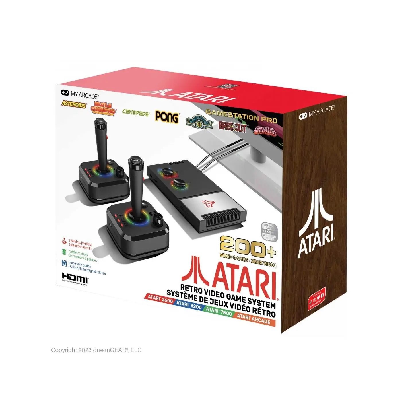 Gamestation Pro Atari 200 Games - Retro