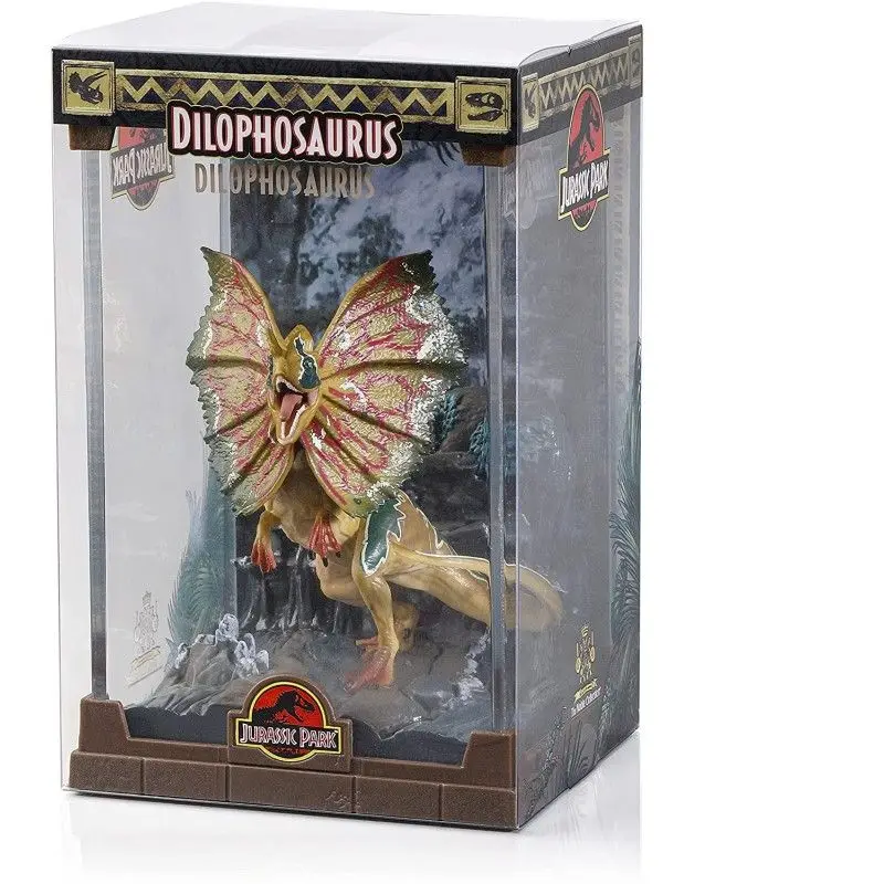 Diorama Dilophosaurus Jurassic Park 18 cm figure-The noble collection