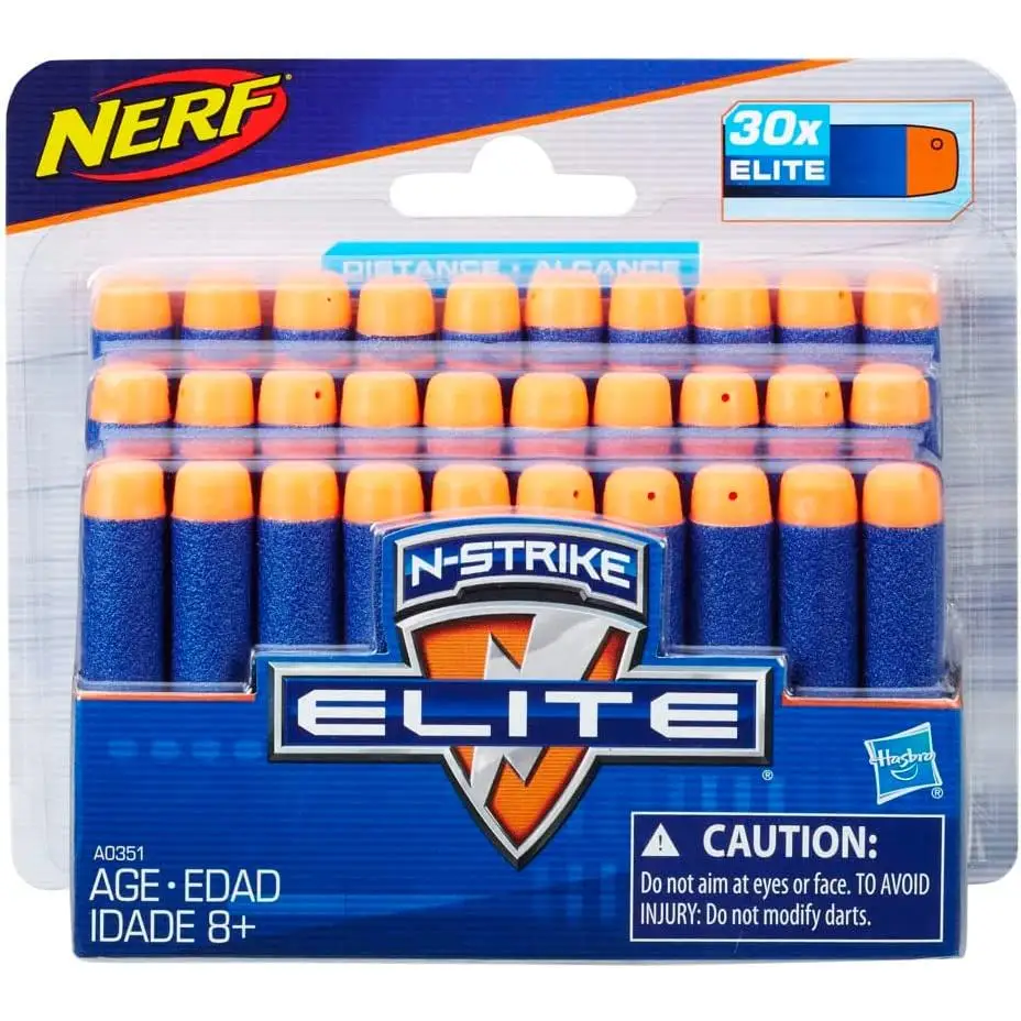 Nerf - Elite 30 Dardos (Hasbro A0351148 )