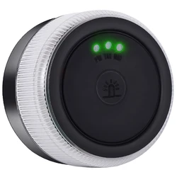 Baliza V16 Geolocalización DGT 3.0  | con 3 Indicadores Led Conexíon | Bateria | GPS Homologada por DGT  [SIM y Datos Pagados hasta 2038]