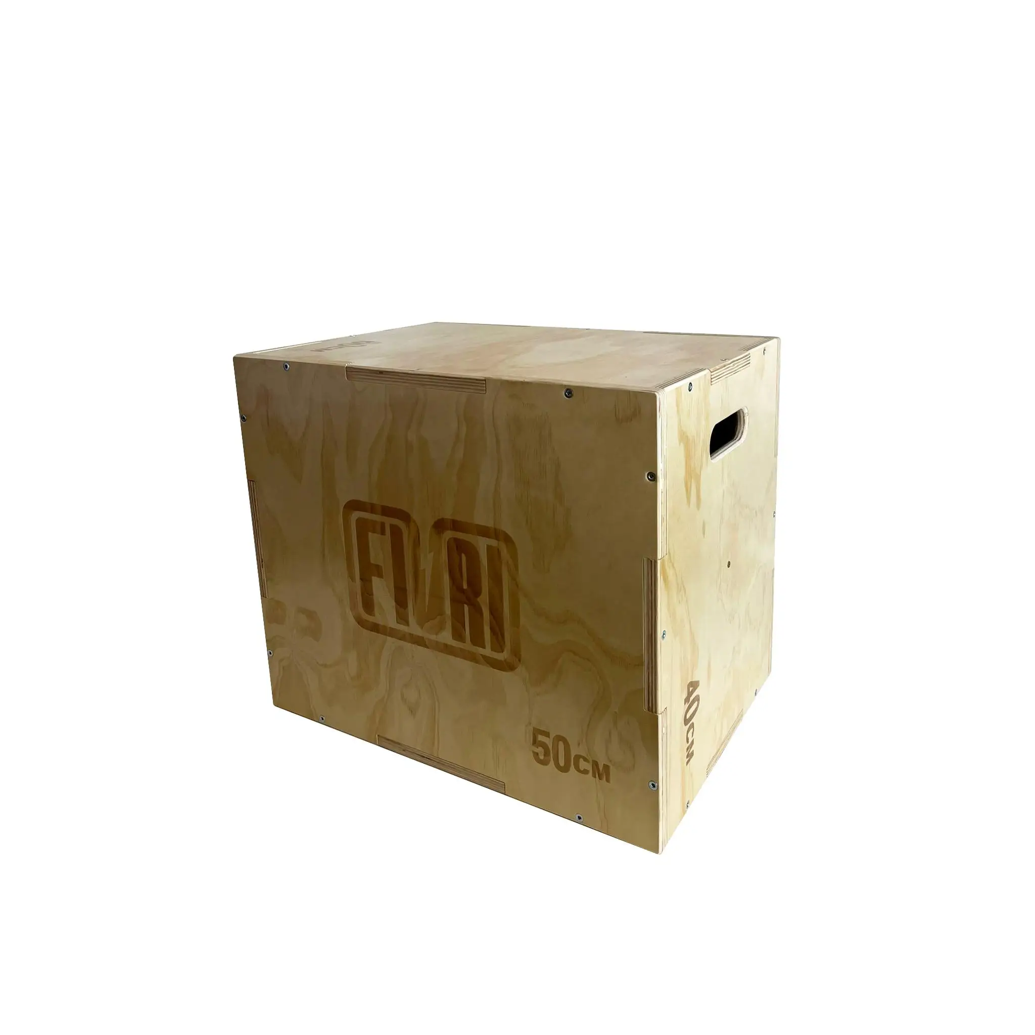 Cajón Pliométrico de Madera | Crossfit y Entrenamiento Funcional | 40x50x60 cm | FIURI
