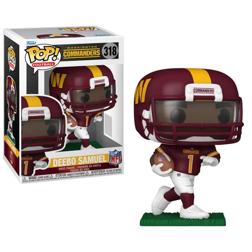Funko Deebo Samuel (Washington Commanders) ¡NFL Pop!