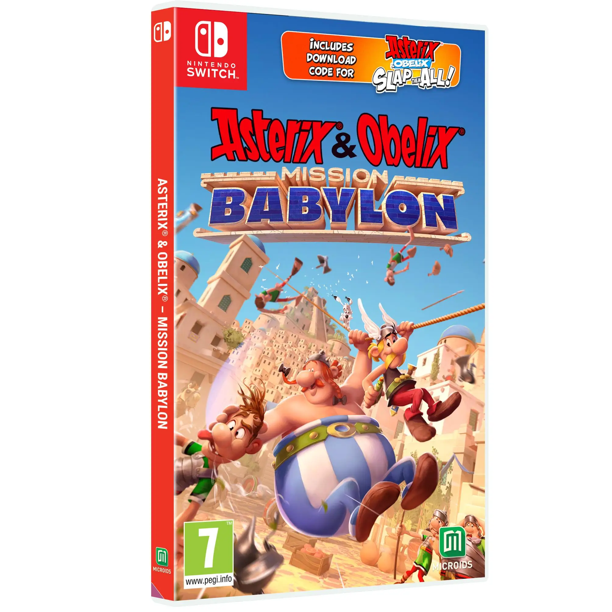 Asterix y Obelix Mission Babylon Day One Edition - Switch - Nuevo Precintado - PAL España - Meridiem