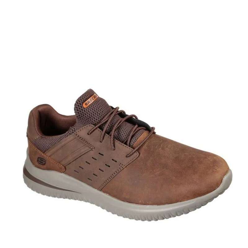 Zapatos Deportivos Skechers Hombre Marrón