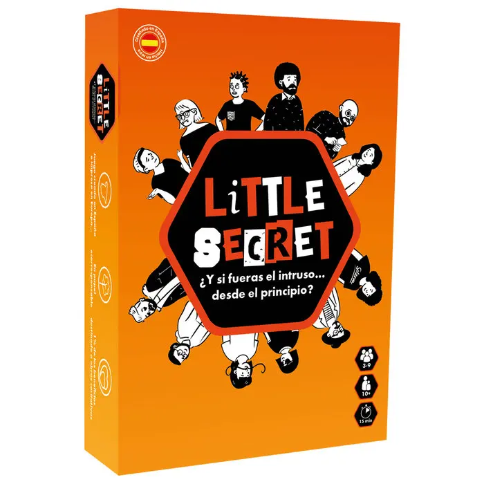 ASMODEE board game LITTLE SECRET board games 16x23x5 Cms.