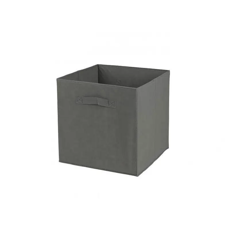Factory Cuadros Caja Organizadora Gris 31x31cm - Orden y Almacenamiento Fácil