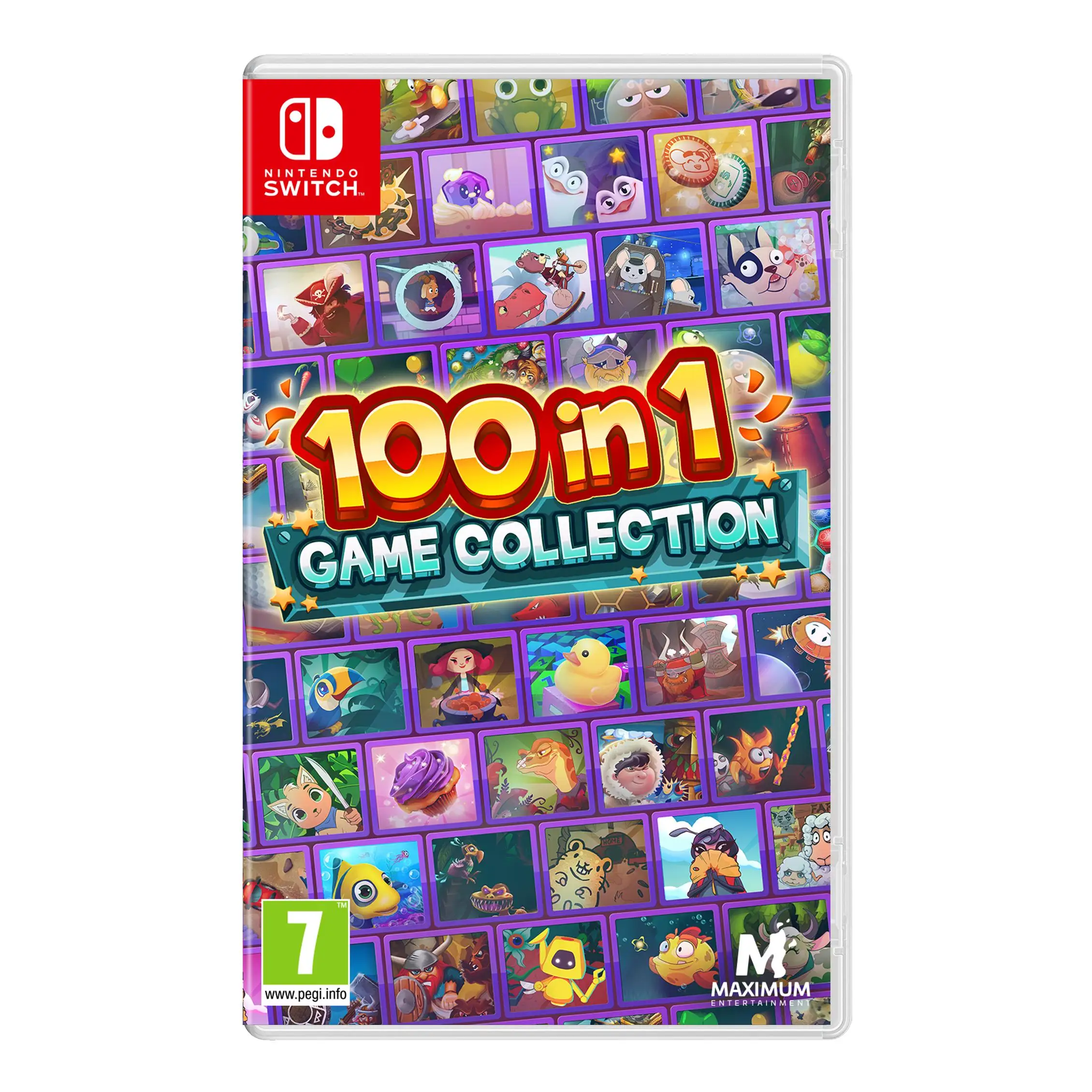 100 in 1 Game Collection - Switch - Nuevo Precintado - PAL España - Meridiem