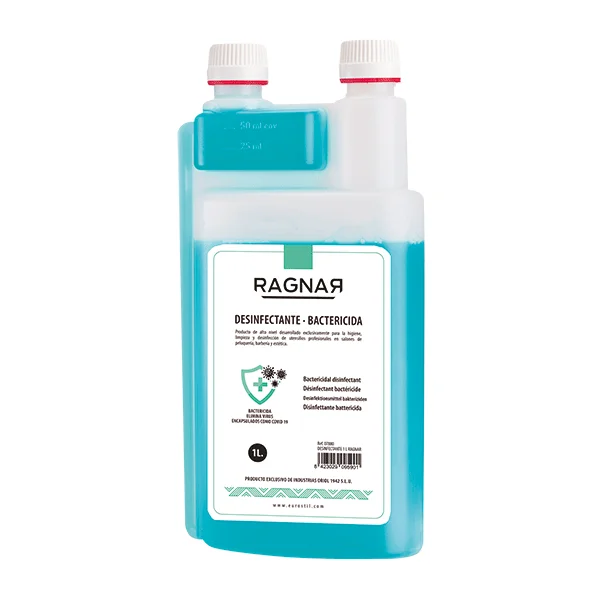 Desinfectante Bactericida， Limpieza profesional para peluquerías y barberías RAGNAR BARBER LINE