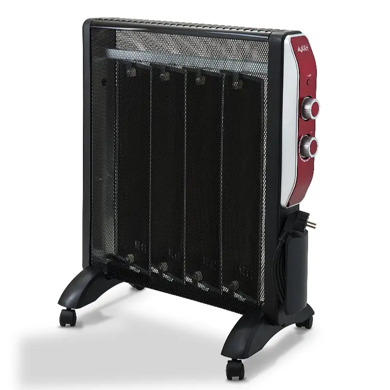 RADIADOR DE MICA AVANT NEGRO/BLANCO . salida de calor rápida y eficiente. 2 POTENCIAS 2000W TERMOSTATO REGULABLE - MICA-TECH TOP CALIDAD GARANTIZADA