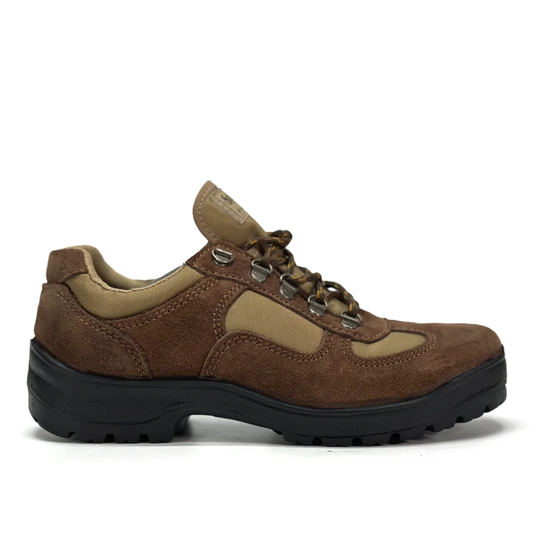 7007 Espadán Zapato Marrón para Hombre – Senderismo de Media Montaña con Suela Maxtraction Antideslizante y Confort EVA