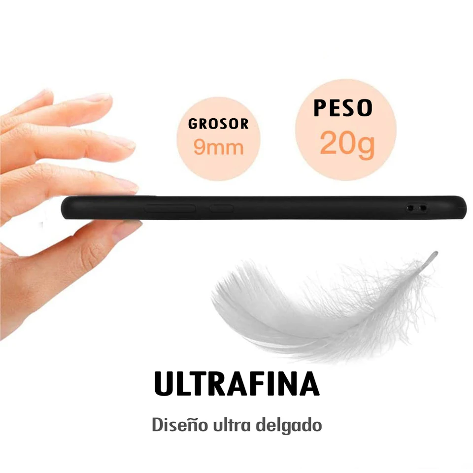 Funda para Samsung Galaxy A13 A32 A33 A42 A50 A51 A52 A52s A53 A70 A71 A72 4G 5G, Silicona Flexible, Delgada, Ultra Ligera, TPU con Toque Suave, Varios Colores: Azul, Negro, Rojo, Rosa, Cian, Envío desde España 3