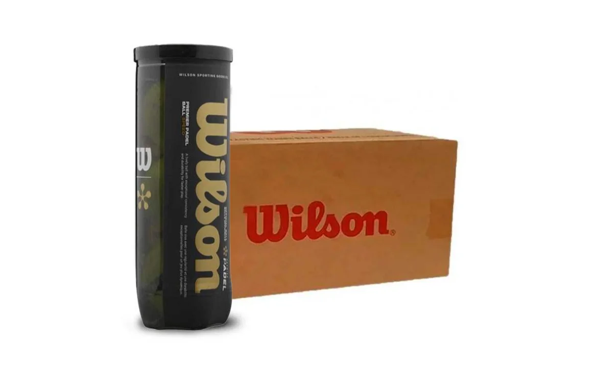 Imagen 8: WILSON Pelotas Premier Speed - Formatos AHORRO: 3 Botes, 6 Botes, 12 Botes, Cajón de 24 Botes de 3 Pelotas de Pádel Presurizadas - Pelota OFICIAL Premier Padel - Máxima Durabilidad - Pelota de Padel - Premier Pádel Oficial