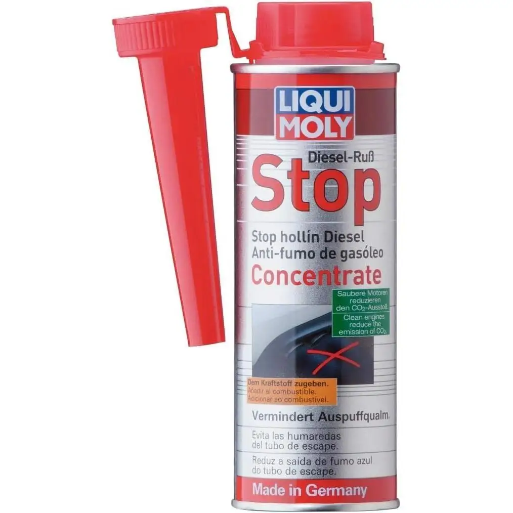 Liqui Moly Stop hollín diesel - Elimina hollín y mejora rendimiento de vehículo - Aditivo diésel 150ml
