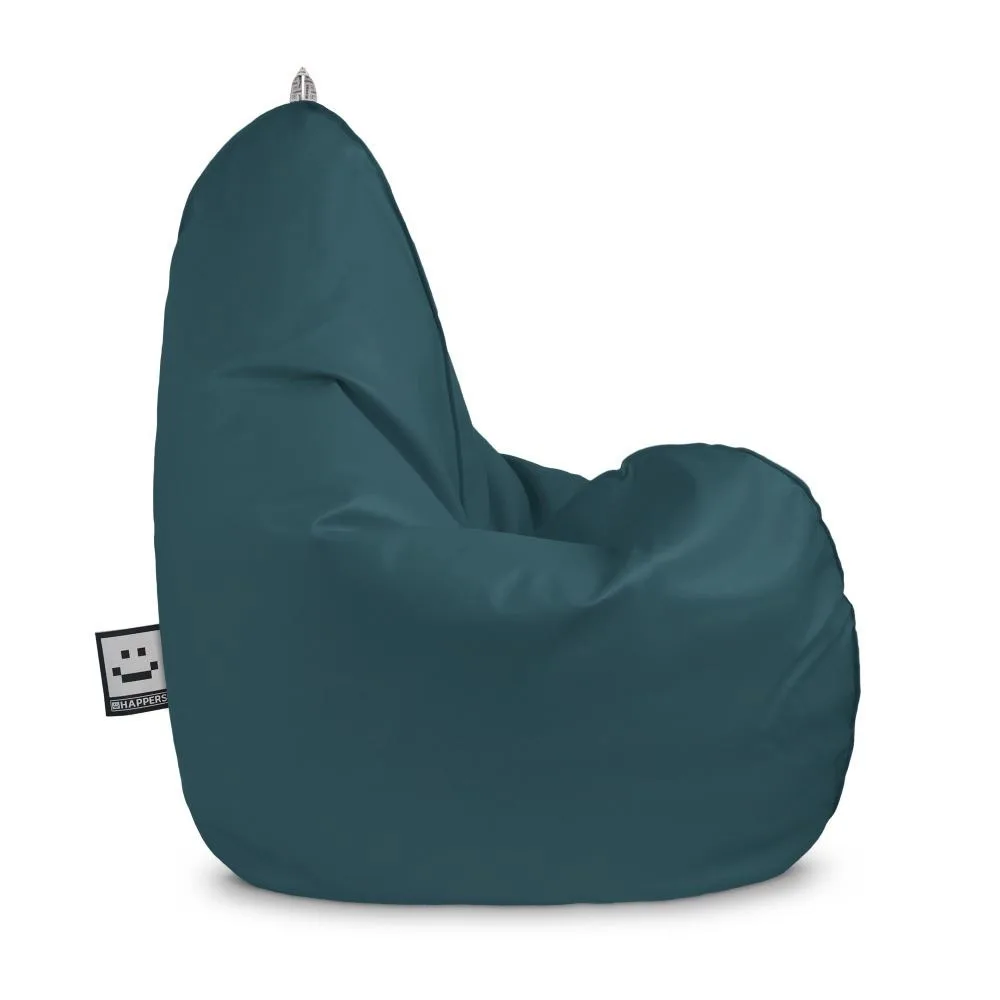 Puff Pera Relax Polipiel Glaciar HAPPERS - Cómodo, ligero y resistente. Make it Happers®