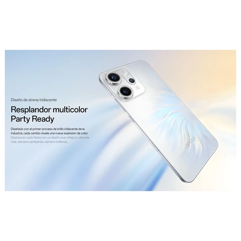 Teléfono - OPPO Reno 14 Pro 5G Smartphone, 12GB+512GB Móvil, MediaTek Dimensity 8450, Cámara 50MP+50MP+50MP con Al Fotografía Flash, Patalla 6.83" OLED FHD+ HDR10+, 4K HDR Video, AI Editor 2.0, Versión Global