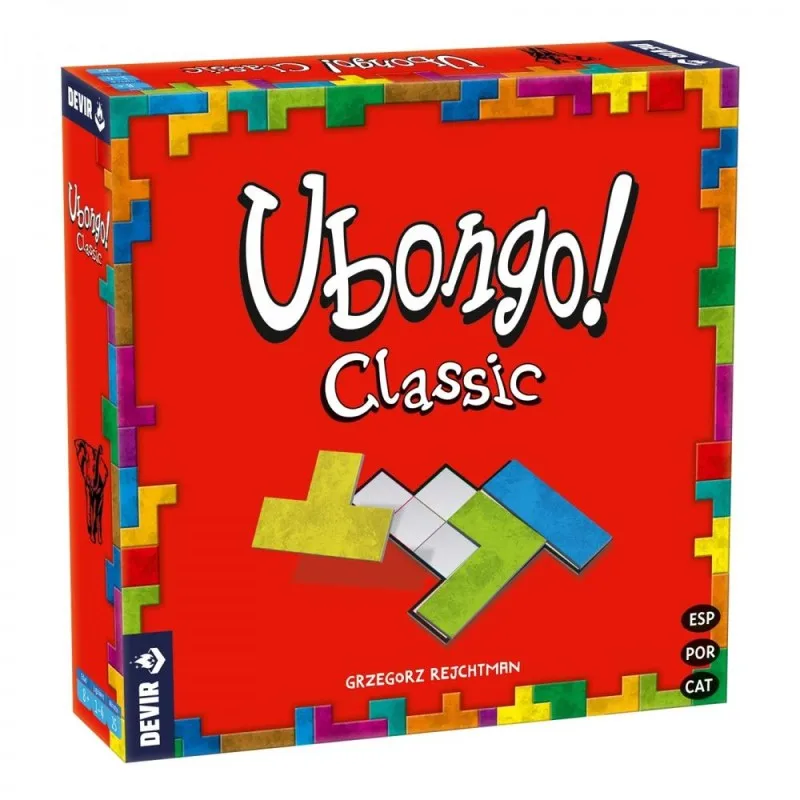 Trilingual pegi 8 version devir ubongo board game