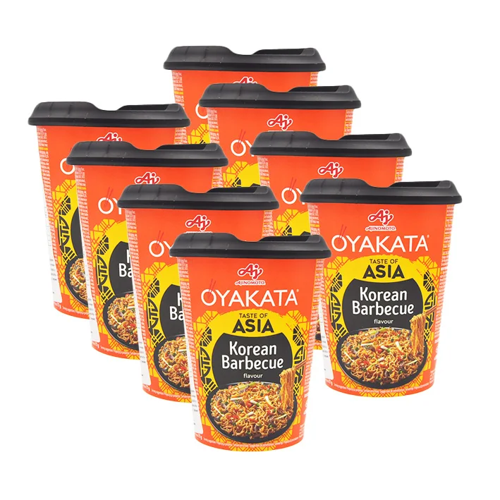 (OYAKATA) PACK FIDEO INSTANTANEO CON SABOR A BBQ 93G