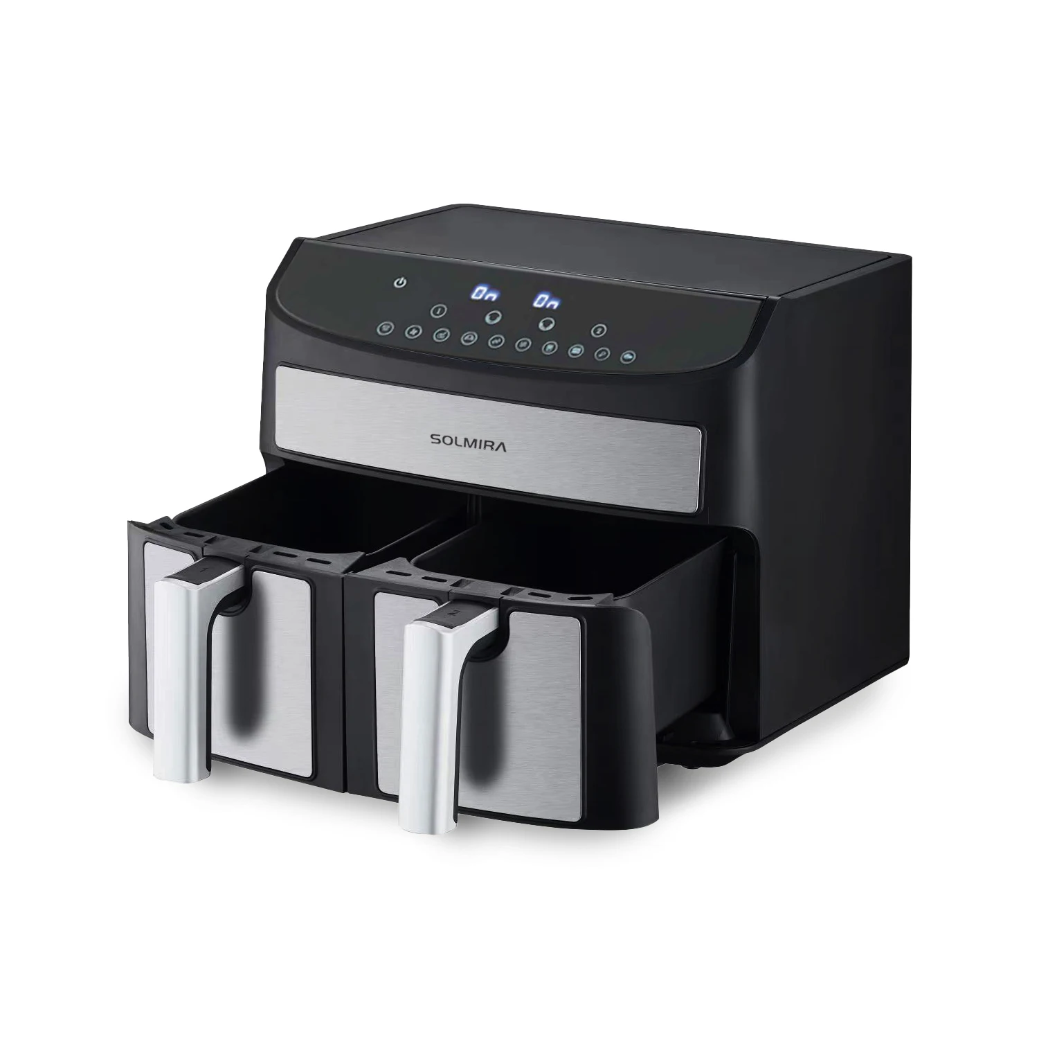Freidora de Aire sin Aceite, Doble, Gran Capacidad 8L, 1700W