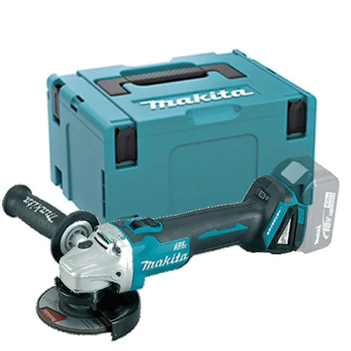 MAKITA - Amoladora MAKITA DGA504ZJ 18V BRUSHLESS 125mm + MALETIN MAKPAC 3