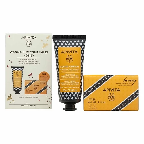 Apivita Set Manos Miel + Jabon Solido Miel