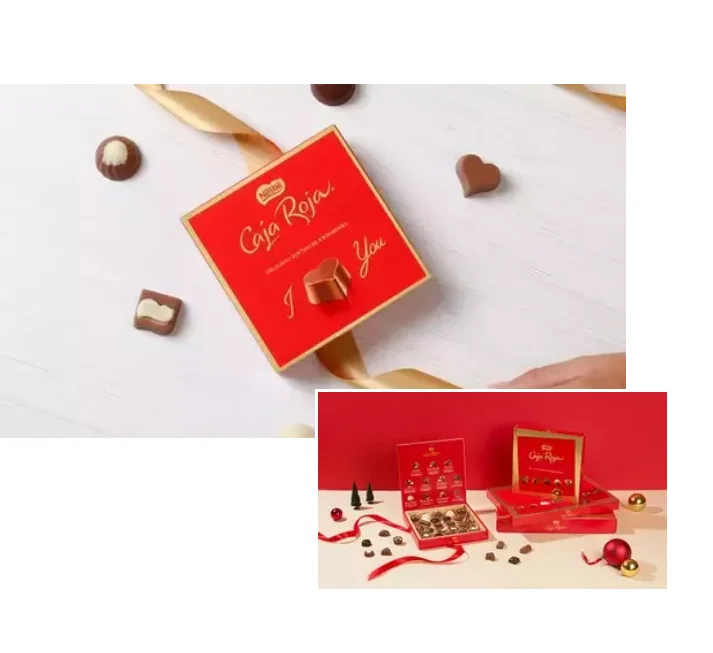 Chocolates red box NESTLÉ 198G PACK(2 box) TOTAL 396G