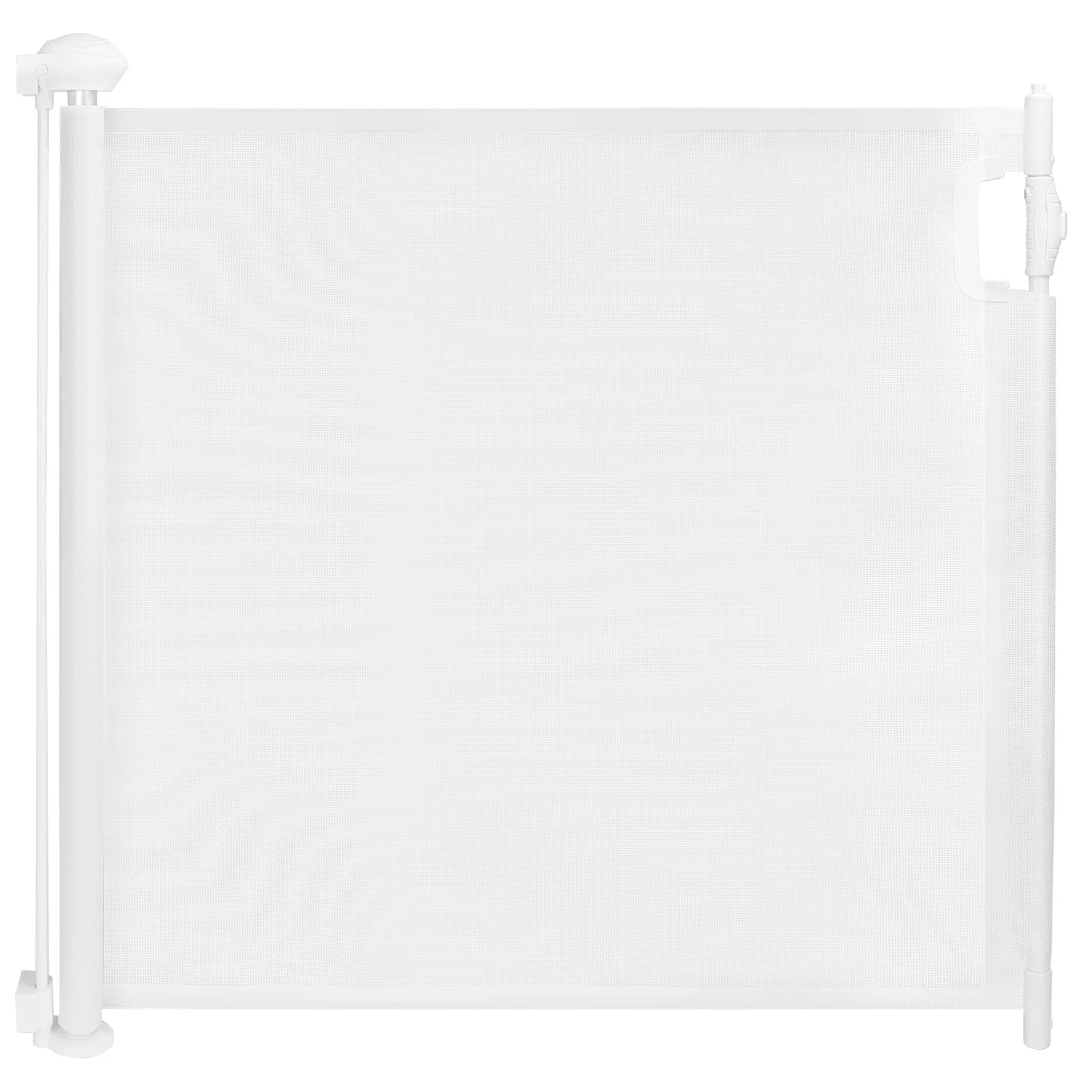 Nobleza Puerta Seguridad Bebé Extensibles, Barrera Seguridad Nños y Perros, 0-180 cm Retráctil Vallas para Escaleras y Pasillos