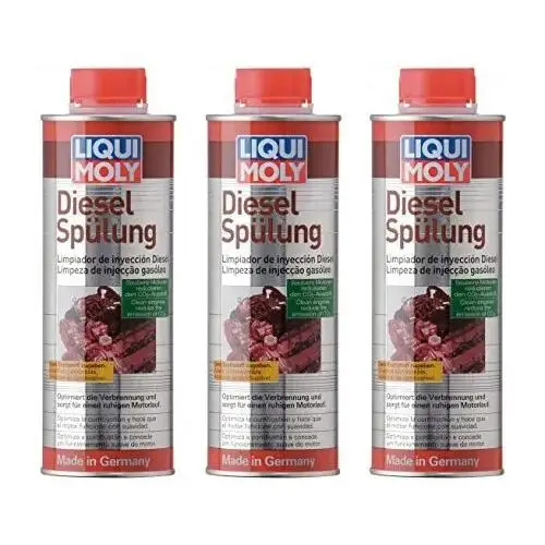 3 x LIQUI MOLY 2509 500ml-injector cleaner (for diesel engines only)