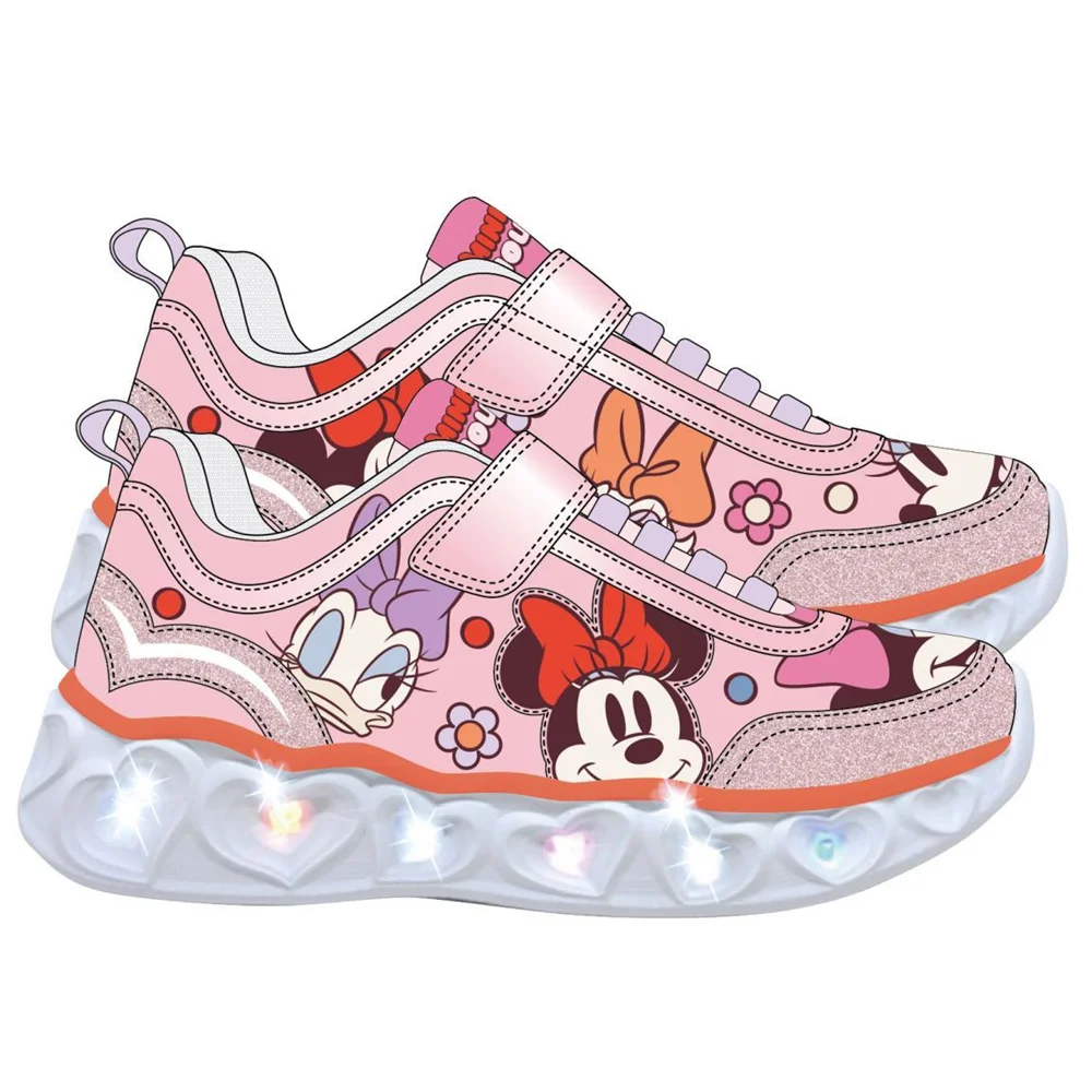 Deportiva Suela Ligera Eva Con Luces Minnie Talla 25 (2300006904_T025-C70)