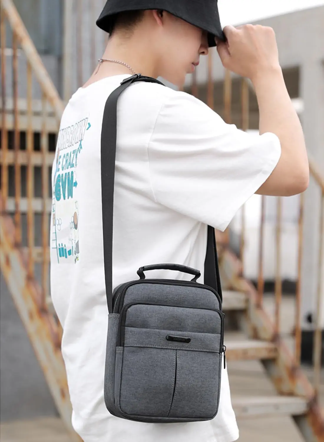 Shoulder bags men Small Bag Men's Fagot men's bag Crossbody men's bag men's waterproof Oxford cloth bag for