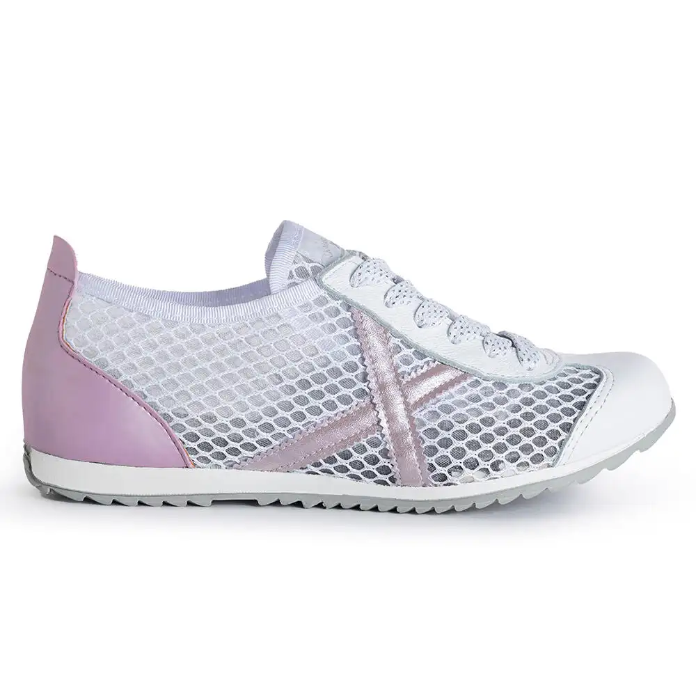 Zapatillas Munich Osaka 546 Blancas, Estilo Retro y Cosmopolita para Mujer