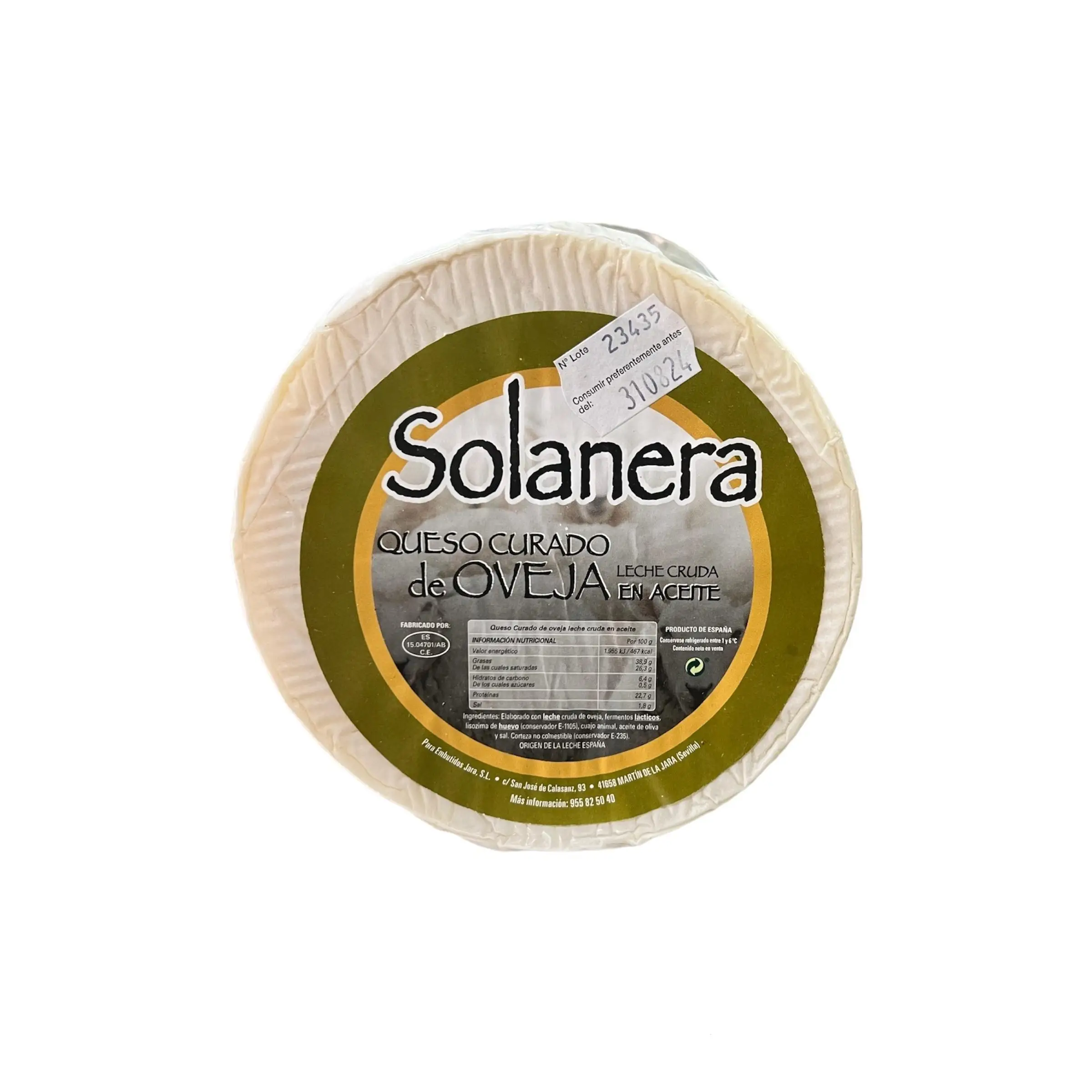 Queso Curado de Oveja en Aceite de Oliva: Explorando la Perfección de la Maduración, Cada Rebanada Revela Historia, Tradición y Plenitud de Sabores Mediterráneos. (1 QUESO DE 1KG APROX)