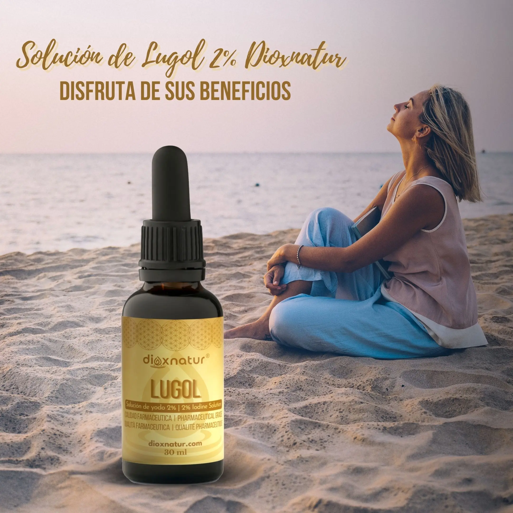 Dioxnatur ®   Lugol solution 2% pharmaceutical quality 30ml |   Potassium iodide and iodide with precise measuring pipette
