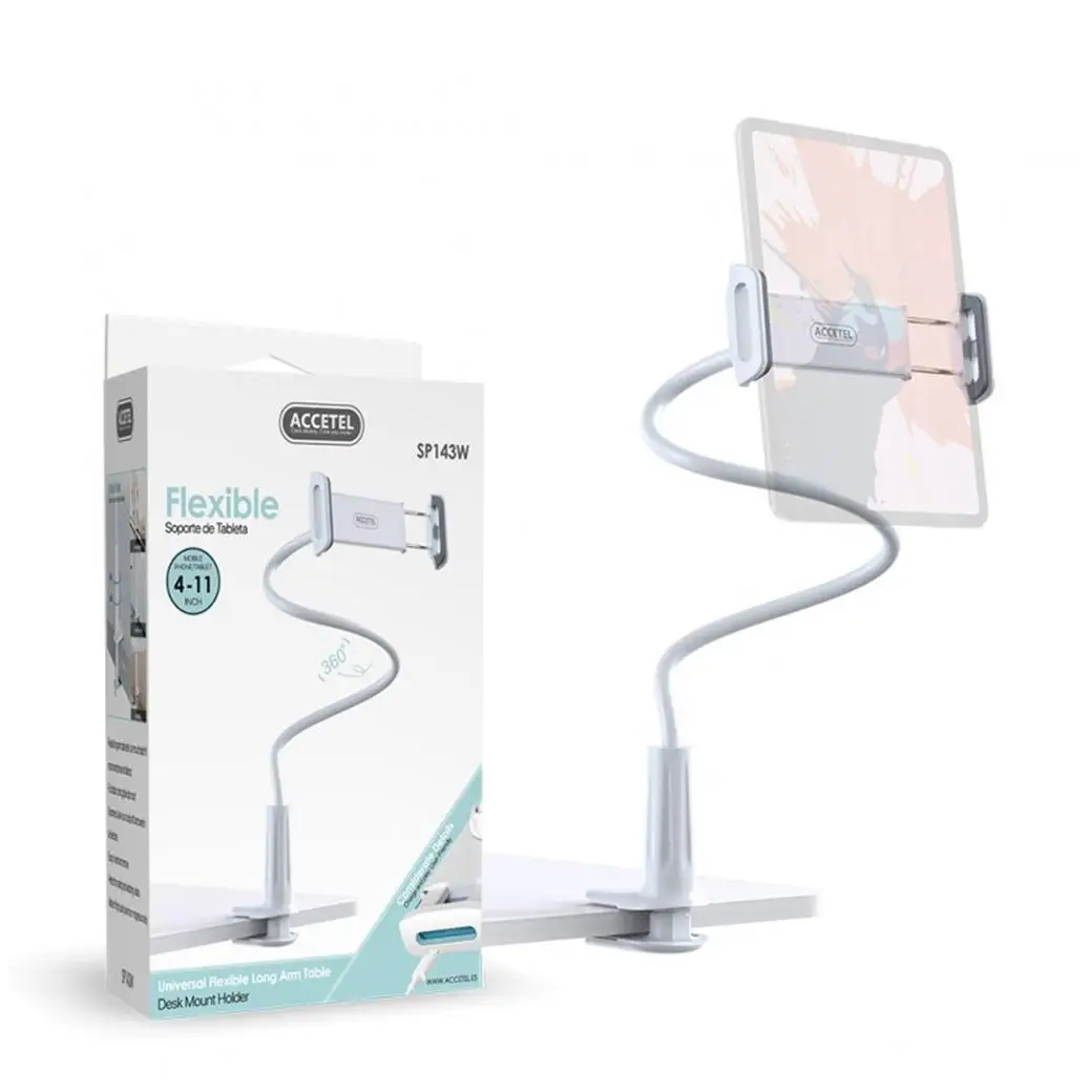 Accetel SP143W Soporte Universal Móvil O Tableta Para Mesa