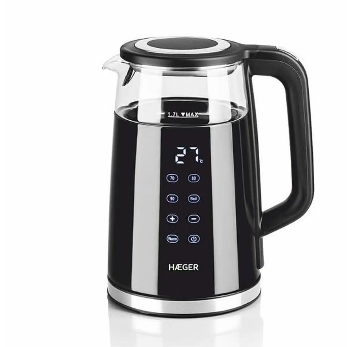 Haeger L2200W kettle black 2200W - 1.7L