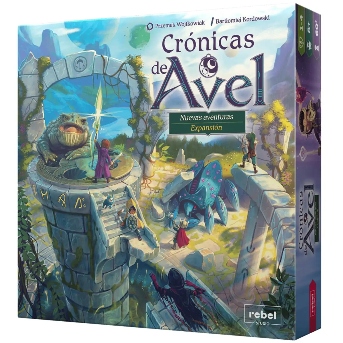 Asmodee - Juego de mesa Crónicas de Avel: Nuevas aventuras
