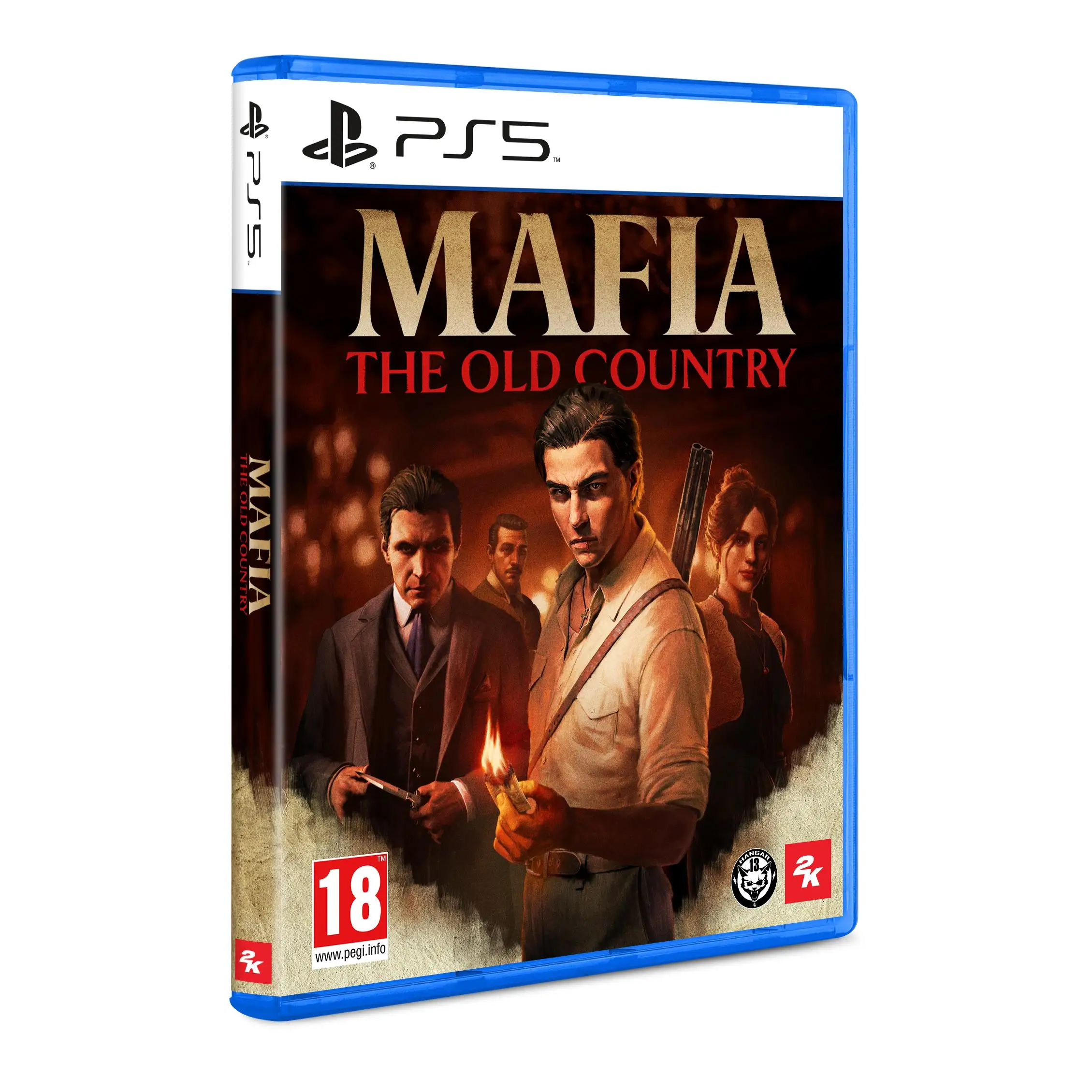 Mafia: The Old Country for PS5 - Adventure Game with CE Certification, featuring intense gameplay in 1900 Sicily, cinematic storytelling, and authentic period weapons, ideal for 18+ players. #1