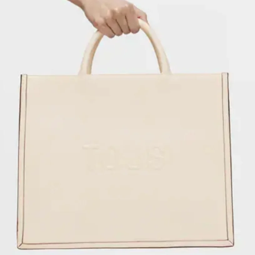 TOUS Shopper XL Amaya Brenda Beige 2002106401 Bag