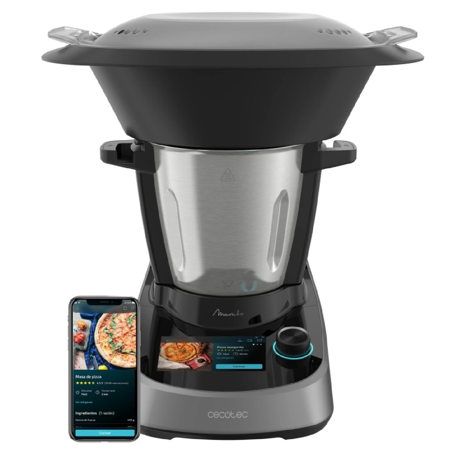 Cecotec Robot De Cocina Multifunción Mambo Touch Con Jarra Habana. 1600 W, 37 Funciones