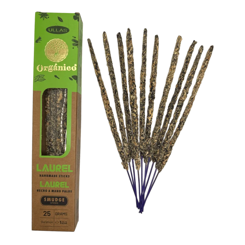 Laurel ullas incense - handmade - 25gr - made in india - 100% natural - ullas organic incense