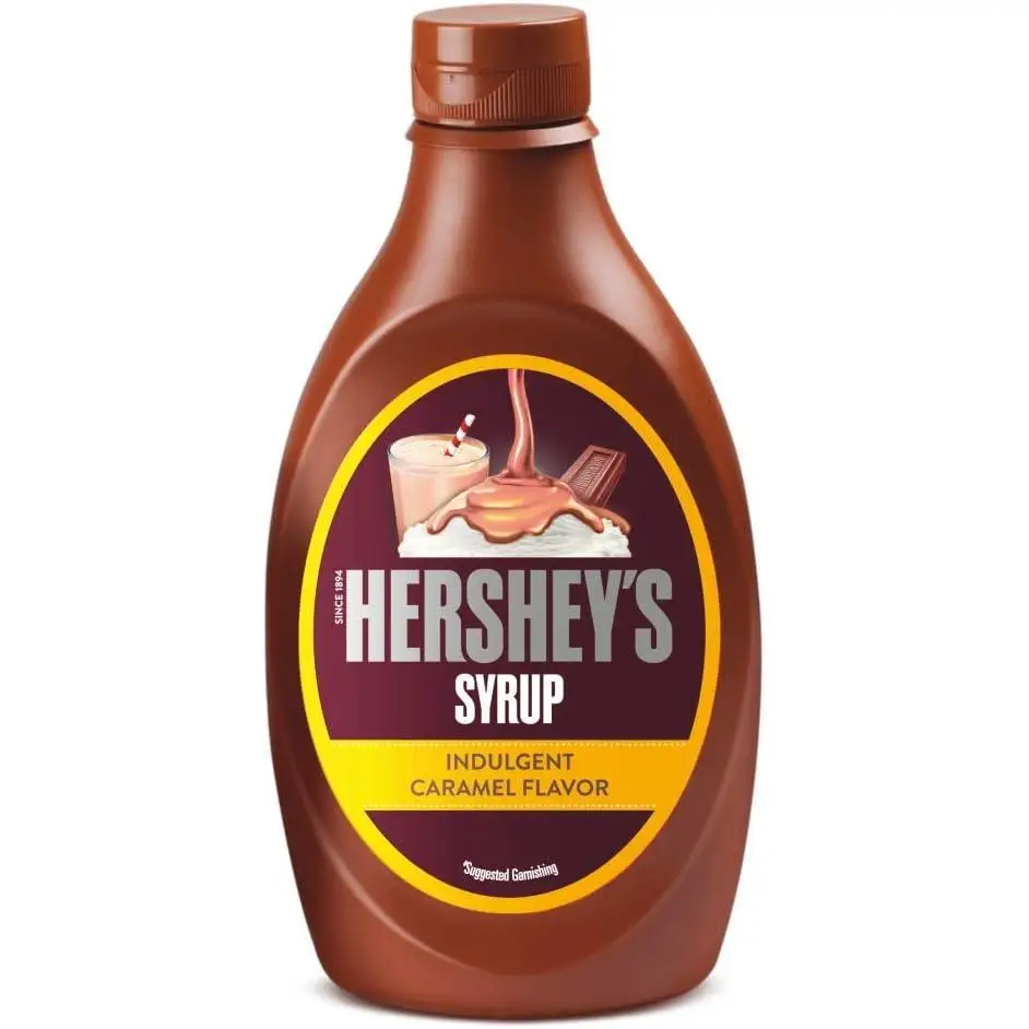 Hershey's Sirope de Caramelo 623g/ 22oz - Jarabe Sabor a Caramelo - Sirope Americano