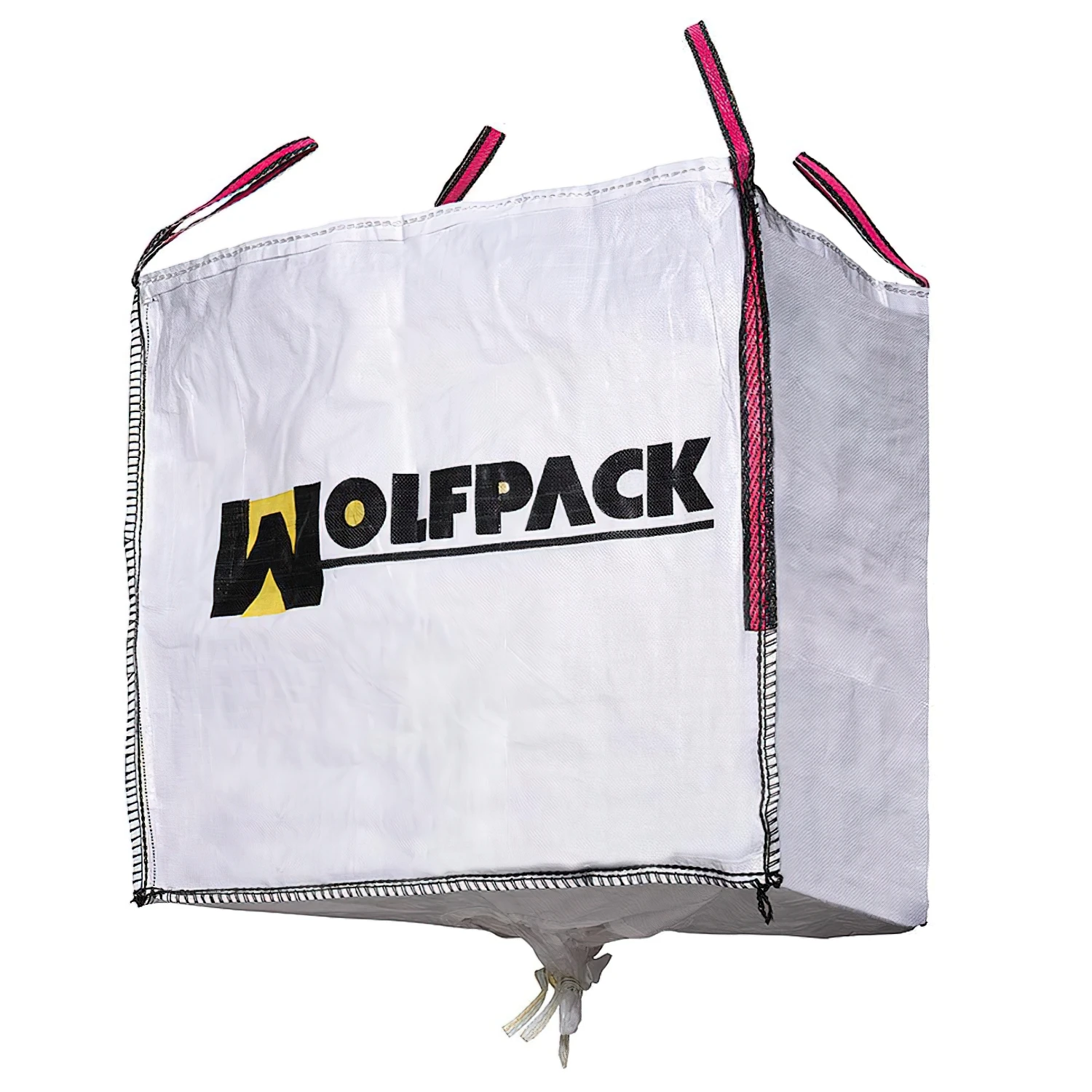 Saco Obra Big Bag Rafia 90x90x90cm. Carga Máxima Seg. 1.000Kg. Profesional