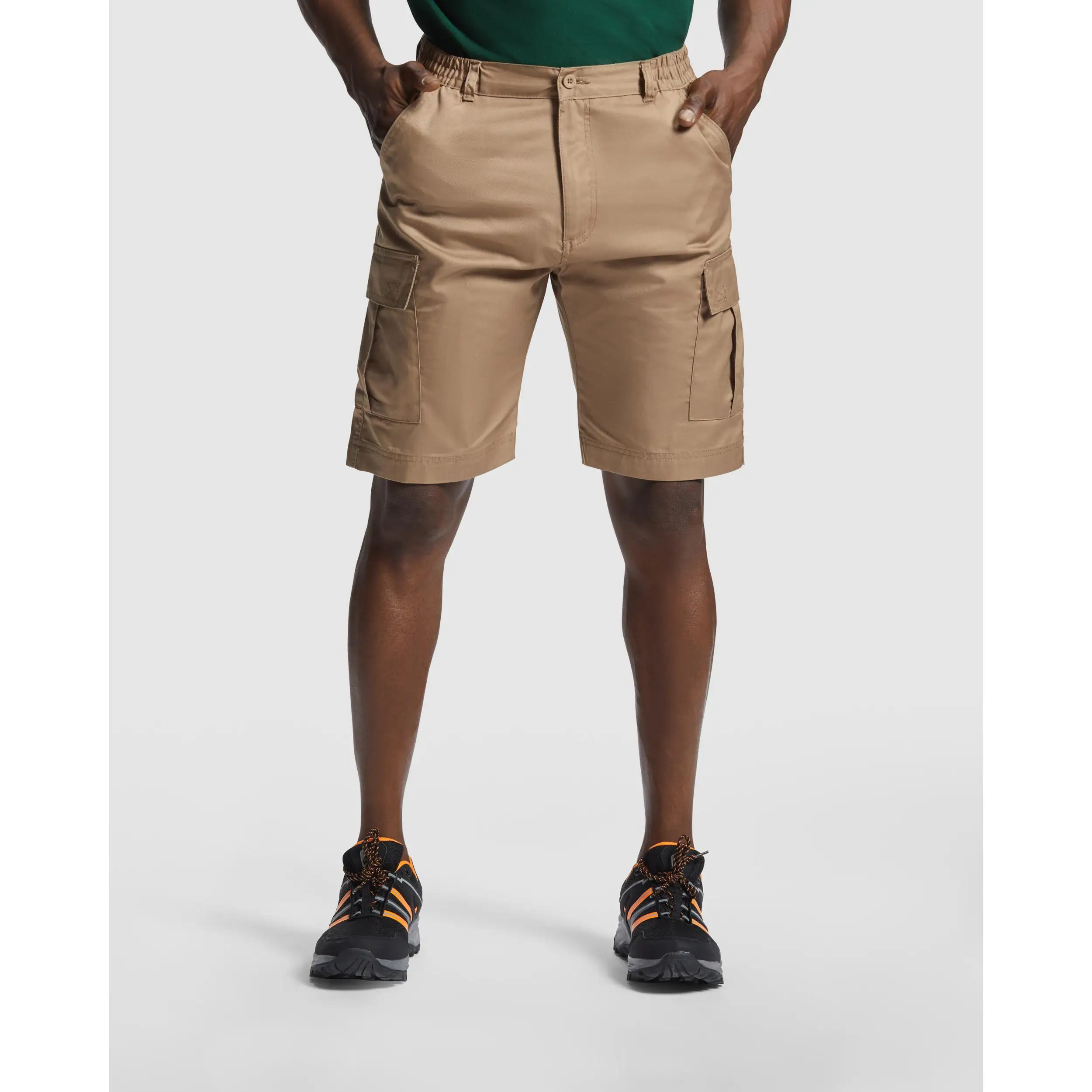 ROLY - ARMOUR pantalón corto para trabajo de sarga con bolsillos