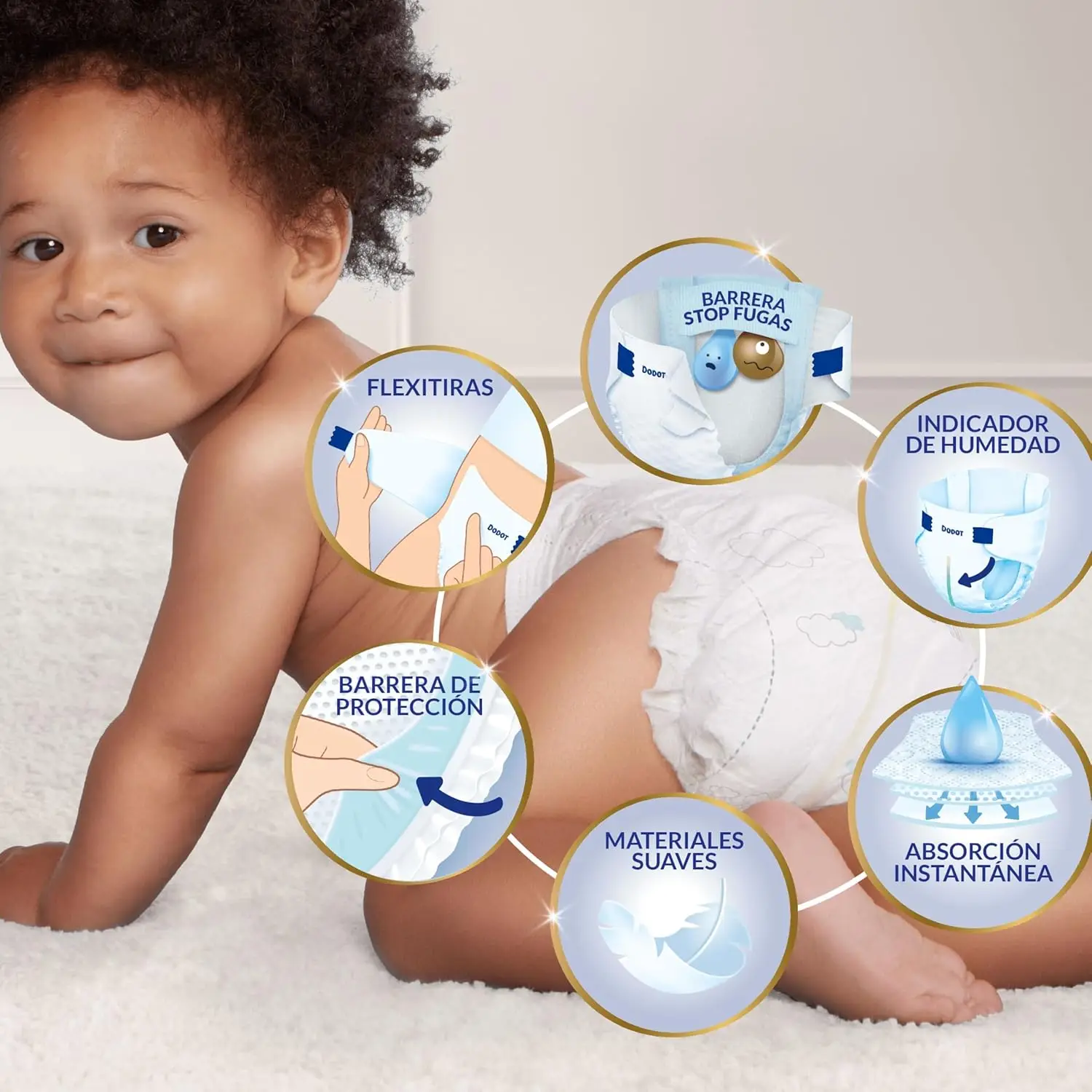 Dodot sensitive baby diapers