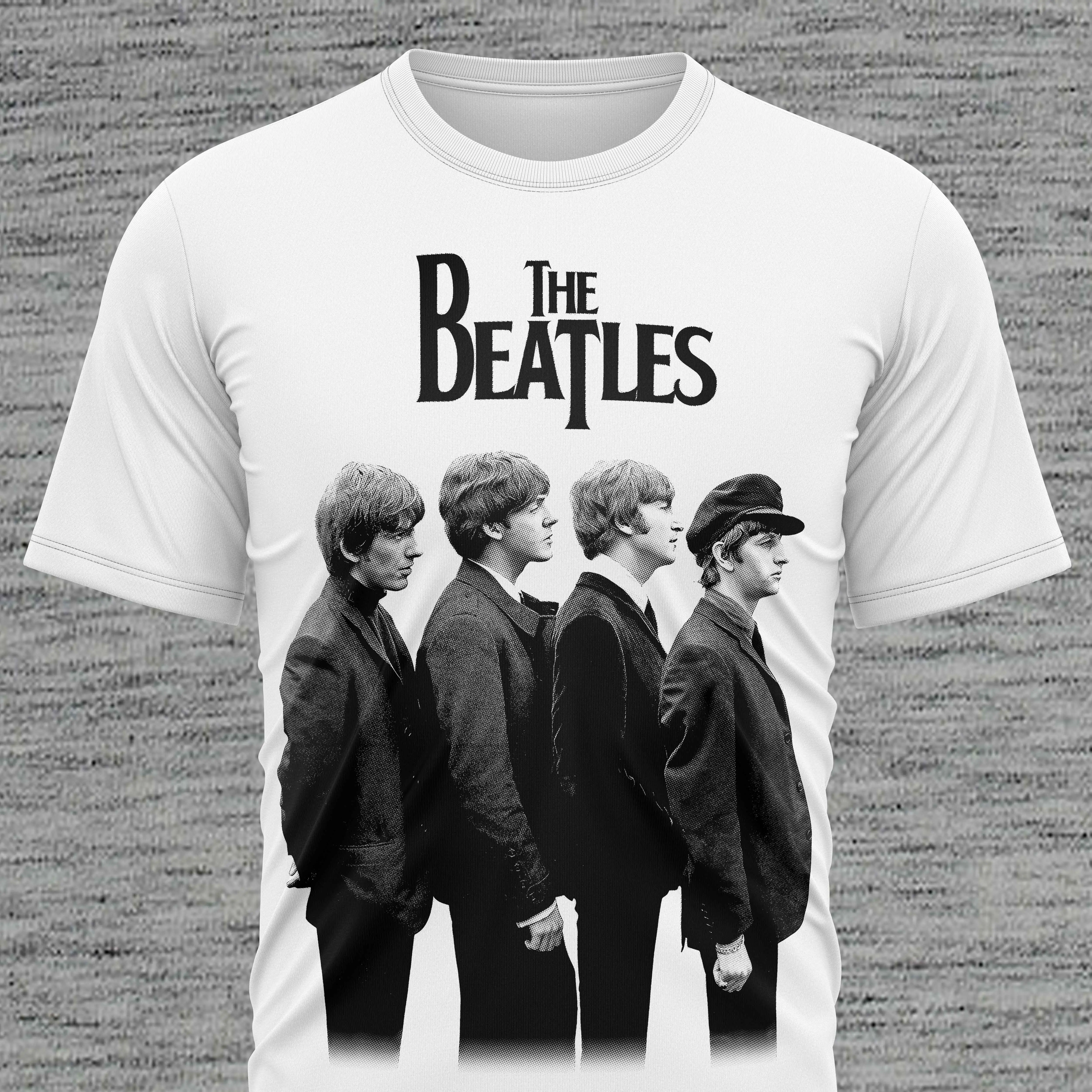 The Beatles 100% FACTORIA Printed Cotton T-shirt