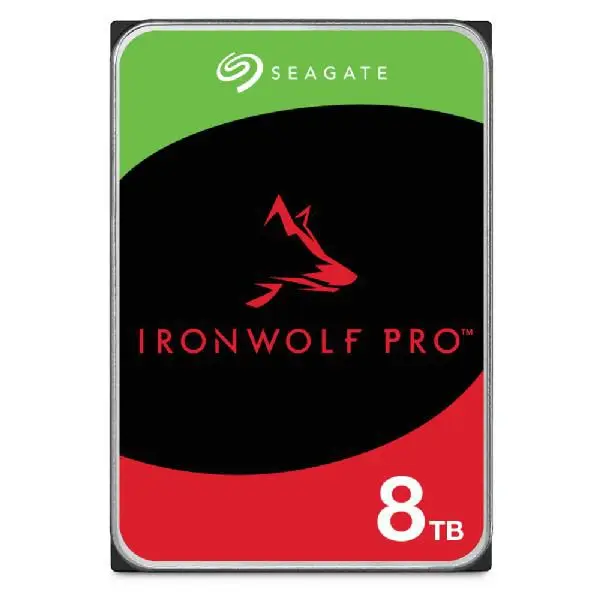Disco duro interno Seagate IronWolf Pro ST8000NT001 de 3.5" y 8 TB