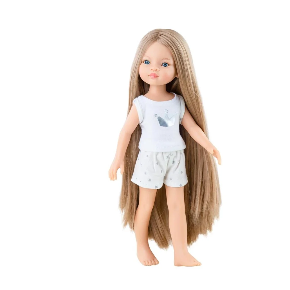 Manica doll white pajamas 32 cm (paola reina 13208)