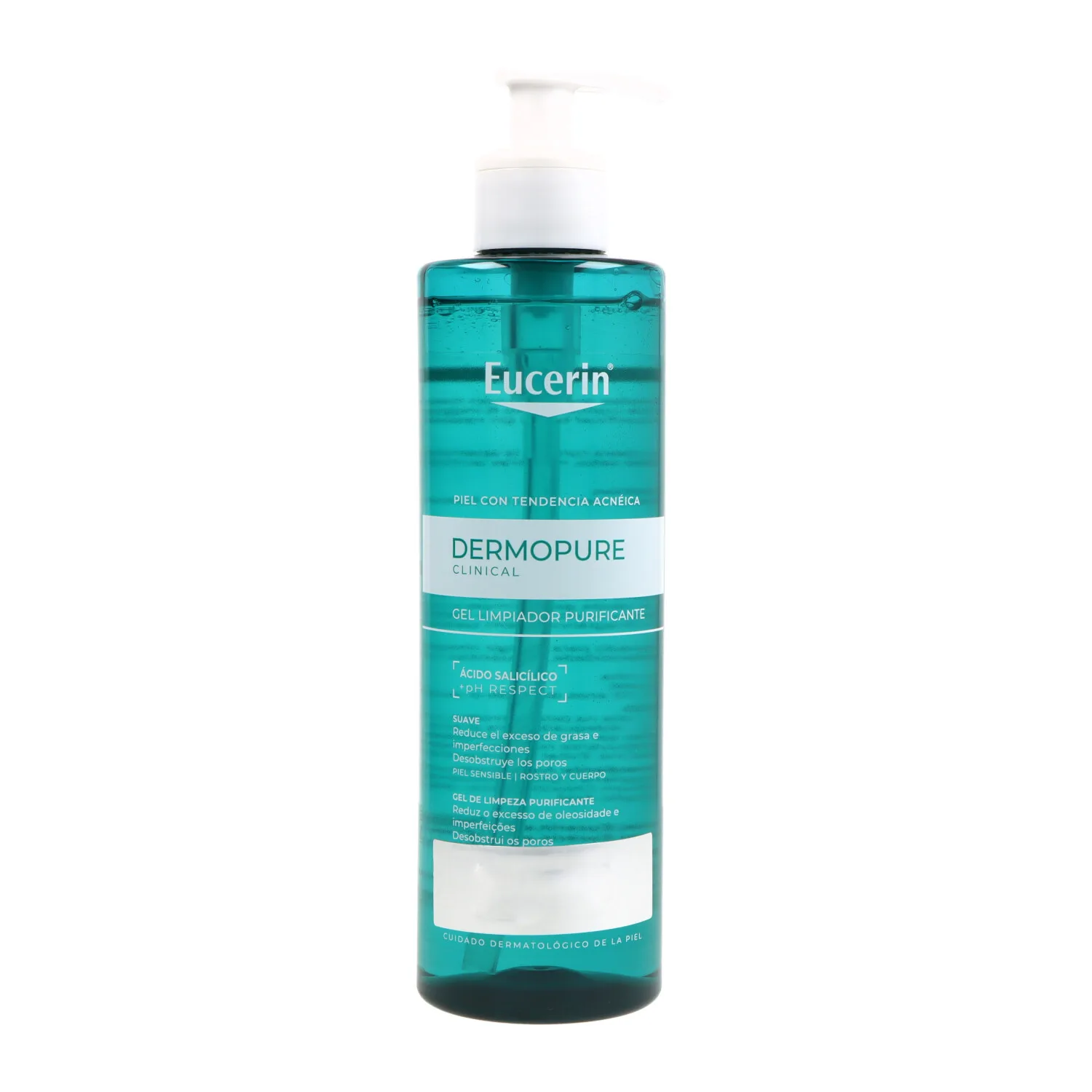 Eucerin Dermopure Gel Limpiador Purificante  400 ml